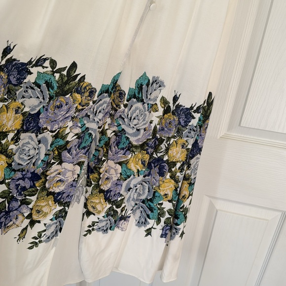 Free People Jamie Floral White Dress - Picture 8 of 9